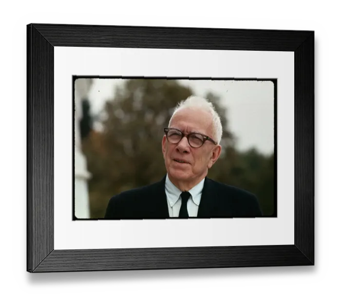 Framed Print : Portrait of George D Aiken Framed Print : Portrait of George D Aiken