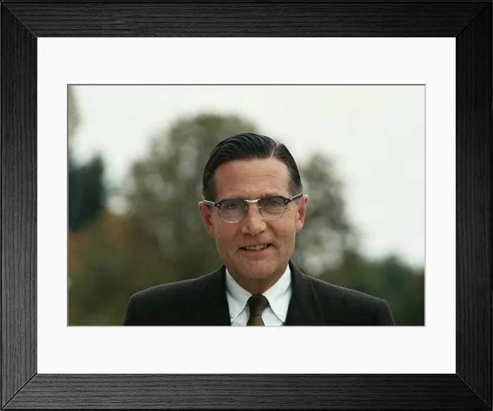 Framed Print : Portrait of Winston L Prouty Framed Print : Portrait of Winston L Prouty