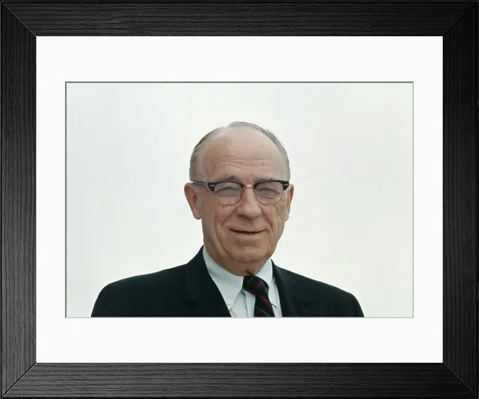 Framed Print : Portrait of Bourke B Hickenlooper Framed Print : Portrait of Bourke B Hickenlooper