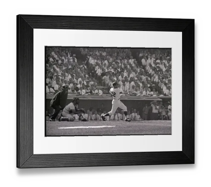 Framed Print : Sandy Koufax Batting Framed Print : Sandy Koufax Batting