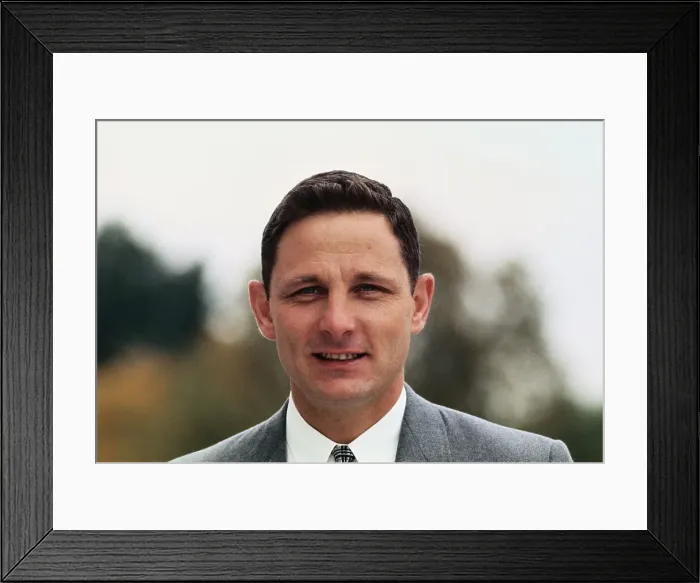 Framed Print : Portrait of Birch Bayh Framed Print : Portrait of Birch Bayh