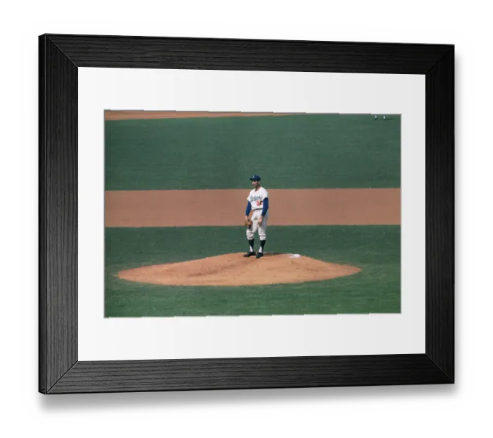 Framed Print : Sandy Koufax Pitching During World Series Game Framed Print : Sandy Koufax Pitching During World Series Game