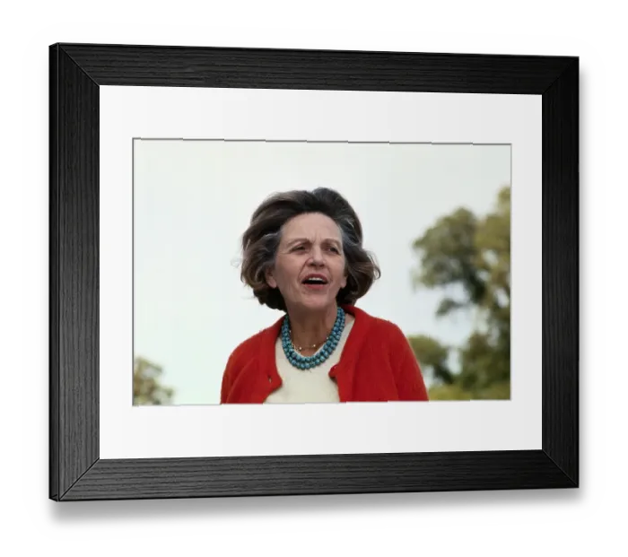 Framed Print : Portrait of Maurine B Neurberger Framed Print : Portrait of Maurine B Neurberger