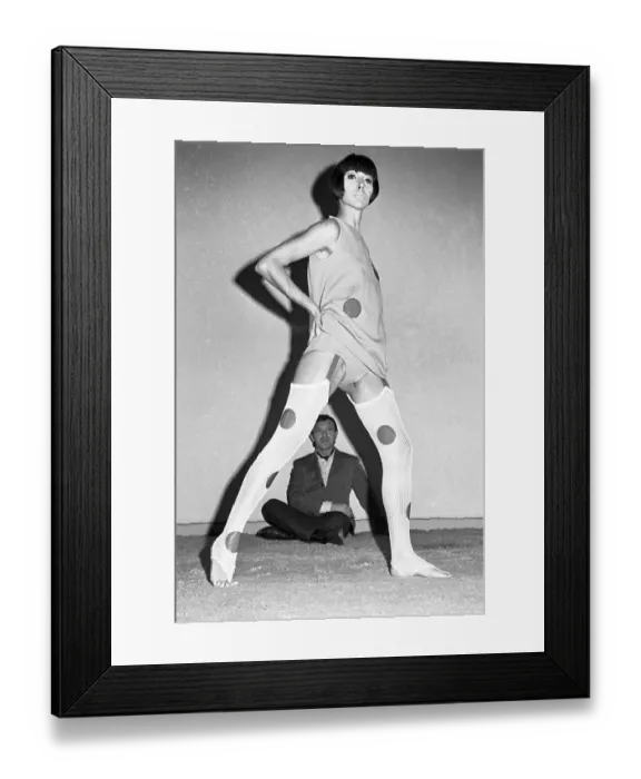 Framed Print : Rudi Gernreich and His Designs Framed Print : Rudi Gernreich and His Designs
