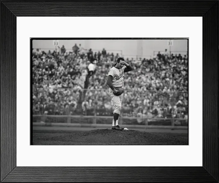 Framed Print : Sandy Koufax Pitching Framed Print : Sandy Koufax Pitching