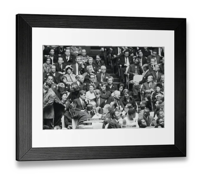 Framed Print : View of the United Nations General Assembly Framed Print : View of the United Nations General Assembly