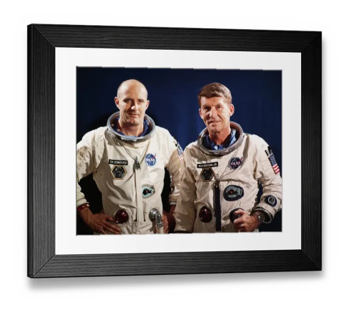 Framed Print : Astronauts Stafford and Schirra Framed Print : Astronauts Stafford and Schirra