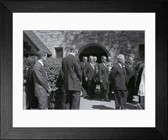 Framed Print : Funeral of Clara Bow Framed Print : Funeral of Clara Bow