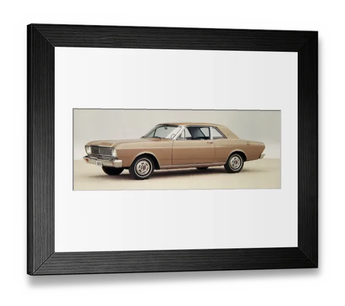 Framed Print : 1966 Ford Falcon Futura Sports Coupe Framed Print : 1966 Ford Falcon Futura Sports Coupe