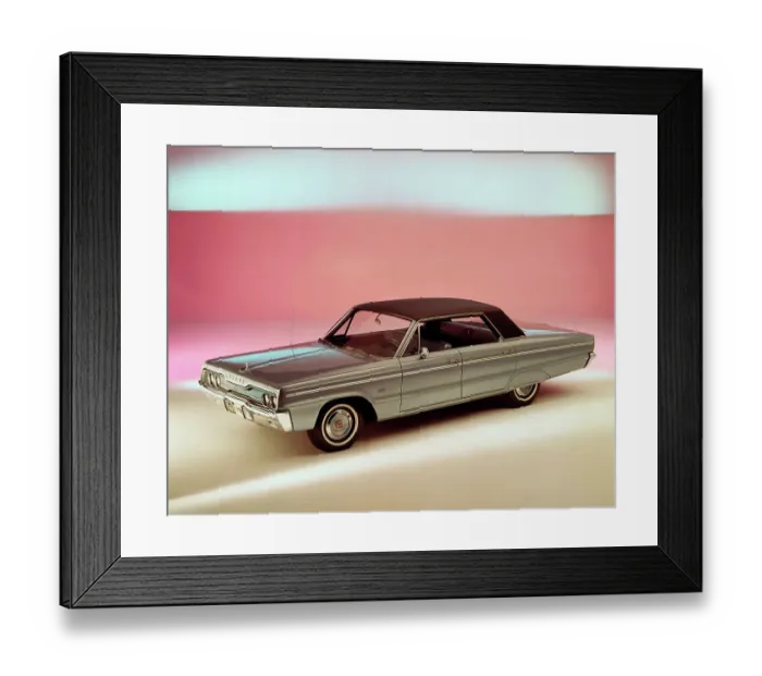 Framed Print : 1966 Dodge Polara Four Door Hardtop Framed Print : 1966 Dodge Polara Four Door Hardtop