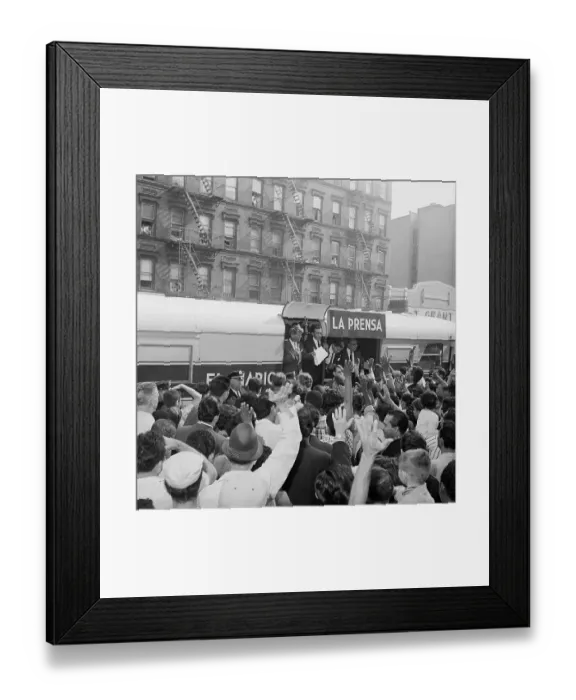 Framed Print : Robert F. Kennedy on His Campaign Trail Framed Print : Robert F. Kennedy on His Campaign Trail
