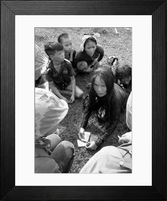 Framed Print : Women Suspected Of Being Viet Cong Framed Print : Women Suspected Of Being Viet Cong