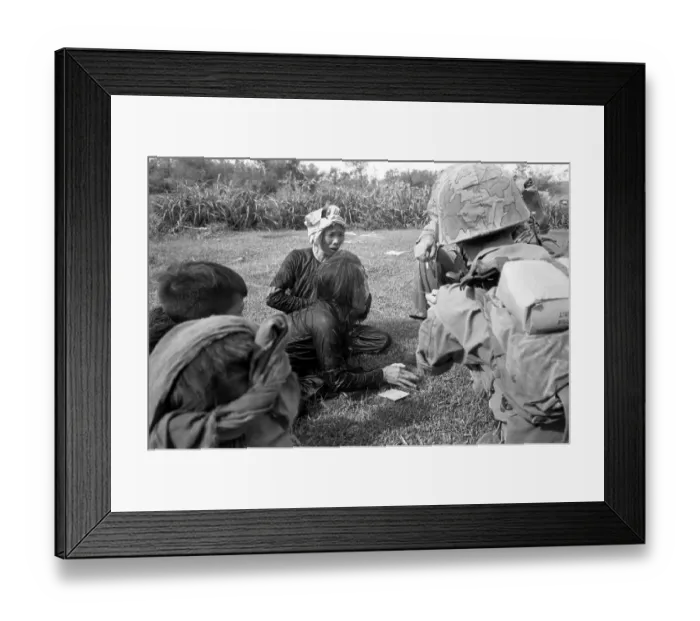 Framed Print : Women Suspected Of Being Viet Cong Framed Print : Women Suspected Of Being Viet Cong