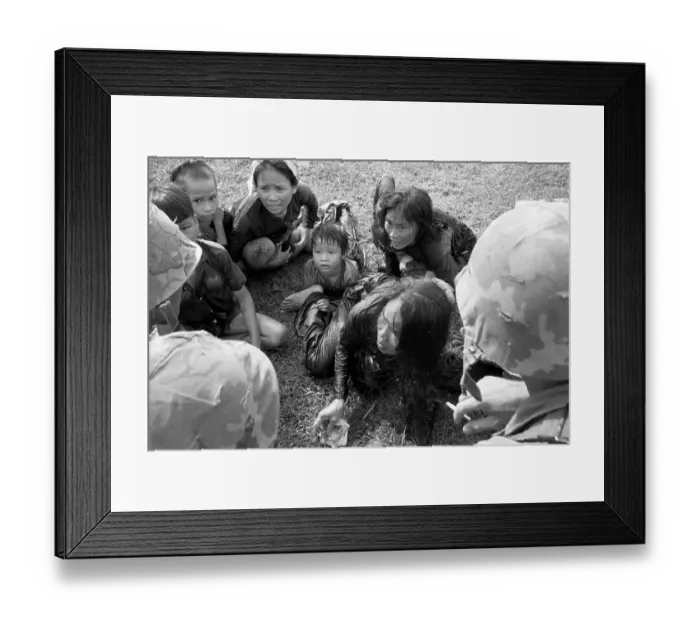 Framed Print : Women Suspected Of Being Viet Cong Framed Print : Women Suspected Of Being Viet Cong