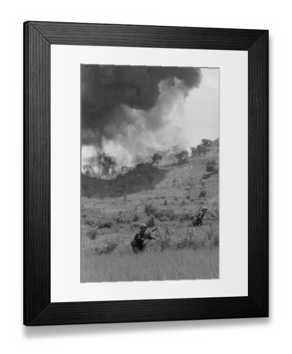 Framed Print : Marines in Vietnam Framed Print : Marines in Vietnam