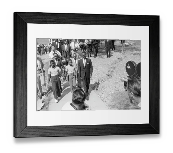 Framed Print : Boys Leaving School for White Children Only Framed Print : Boys Leaving School for White Children Only