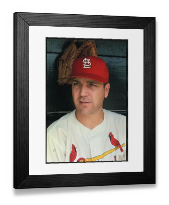 Framed Print : Portrait of Ken Boyer Framed Print : Portrait of Ken Boyer