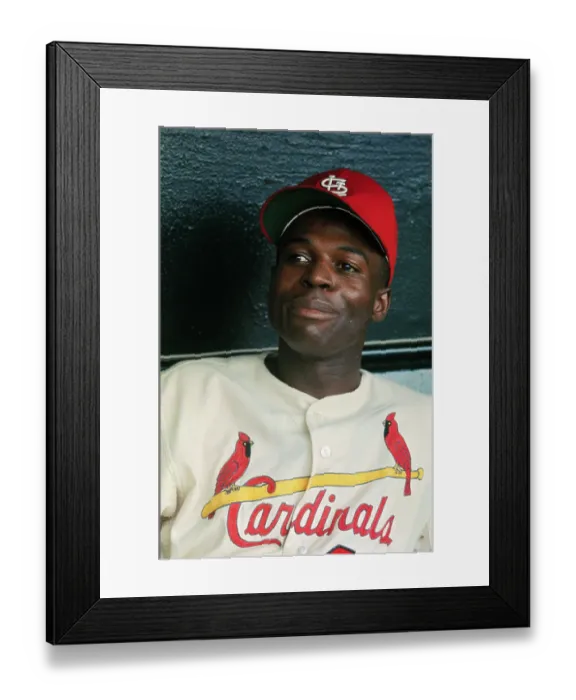 Framed Print : St. Louis Cardinals Outfielder Lou Brock Framed Print : St. Louis Cardinals Outfielder Lou Brock