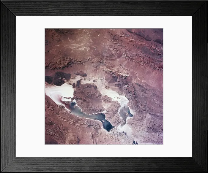 Framed Print : Iran Viewed From Spacecraft Framed Print : Iran Viewed From Spacecraft