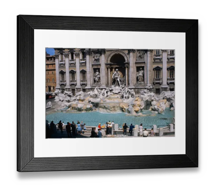 Framed Print : Trevi's Fountain Framed Print : Trevi's Fountain