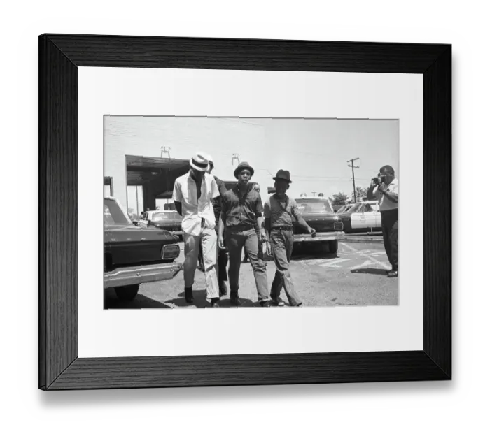 Framed Print : Third Night of Riots in Watts District of Los Angeles Framed Print : Third Night of Riots in Watts District of Los Angeles