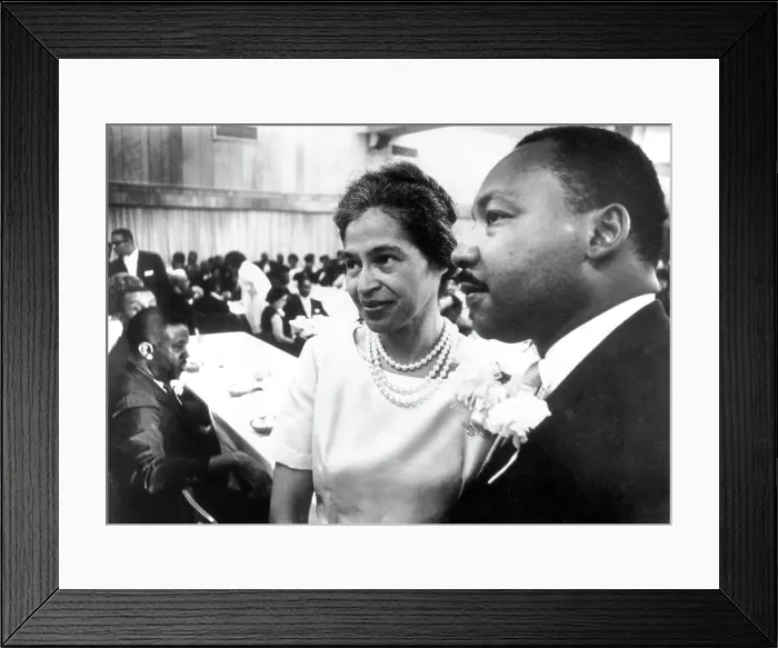 Framed Print : Dr. Martin Luther King and Rosa Parks Framed Print : Dr. Martin Luther King and Rosa Parks