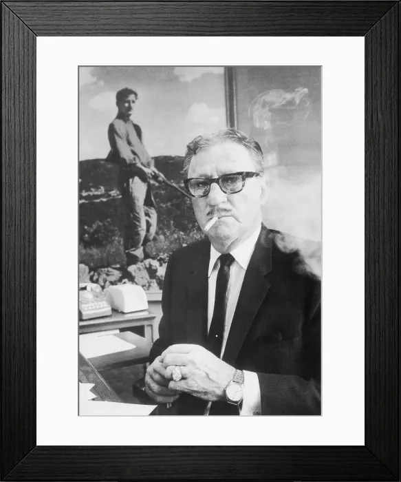 Framed Print : Oil Tycoon Glenn McCarthy Framed Print : Oil Tycoon Glenn McCarthy
