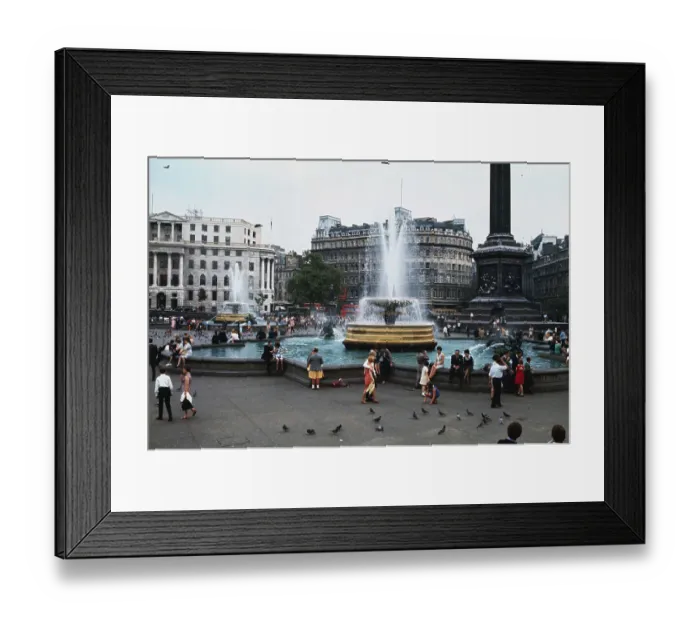 Framed Print : Trafalgar Square Framed Print : Trafalgar Square