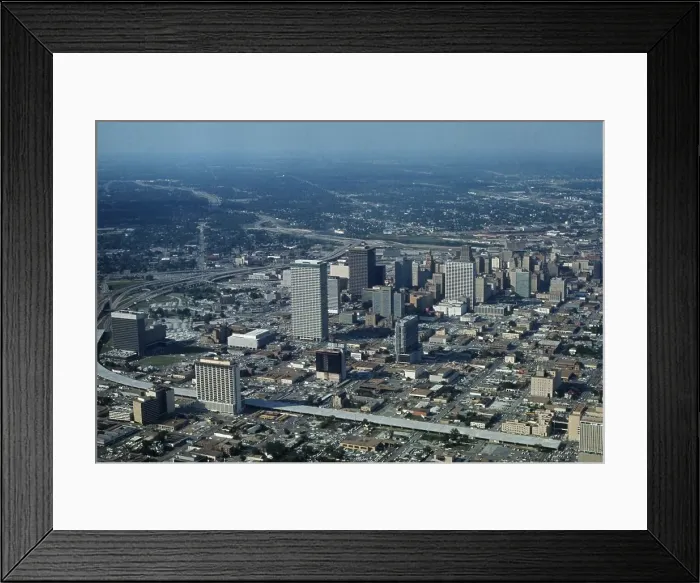 Framed Print : City of Houston