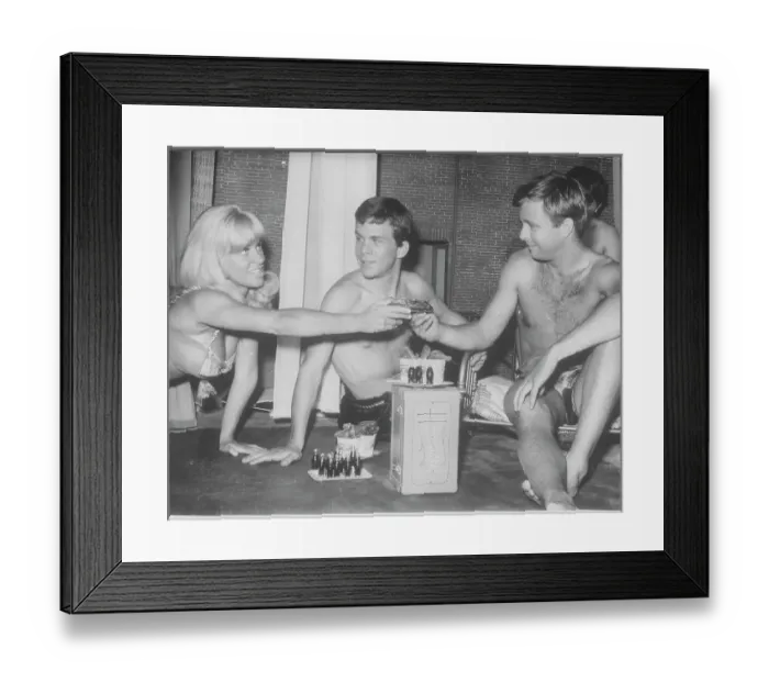 Framed Print : Giant Teenagers from Village of the Giants