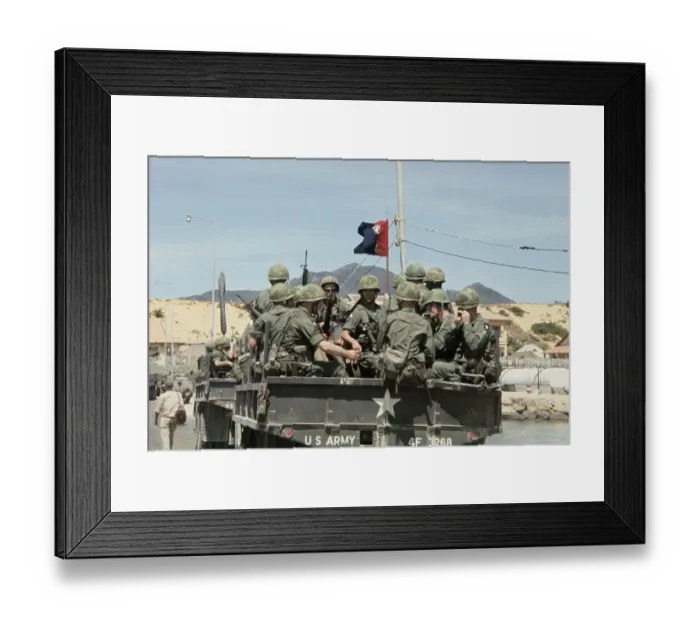 Framed Print : Camh Ranh Bay, Vietnam War Framed Print : Camh Ranh Bay, Vietnam War