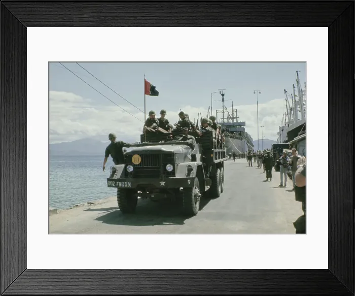 Framed Print : Camh Ranh Bay, Vietnam War Framed Print : Camh Ranh Bay, Vietnam War