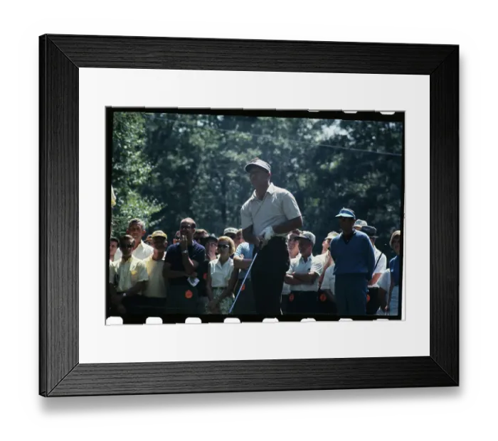 Framed Print : Arnold Palmer Kneeling Down Framed Print : Arnold Palmer Kneeling Down