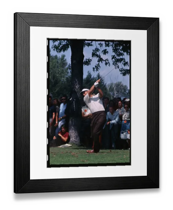 Framed Print : Arnold Palmer Driving