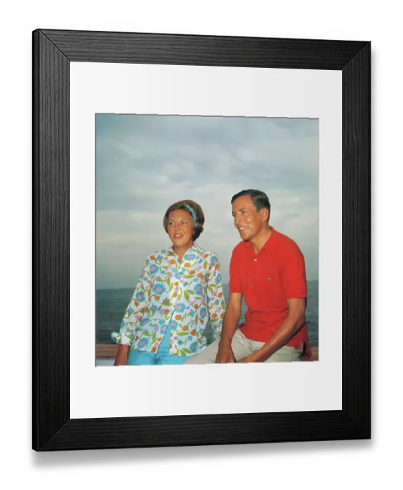 Framed Print : Princess Beatrix and Claus Von Amsberg Framed Print : Princess Beatrix and Claus Von Amsberg