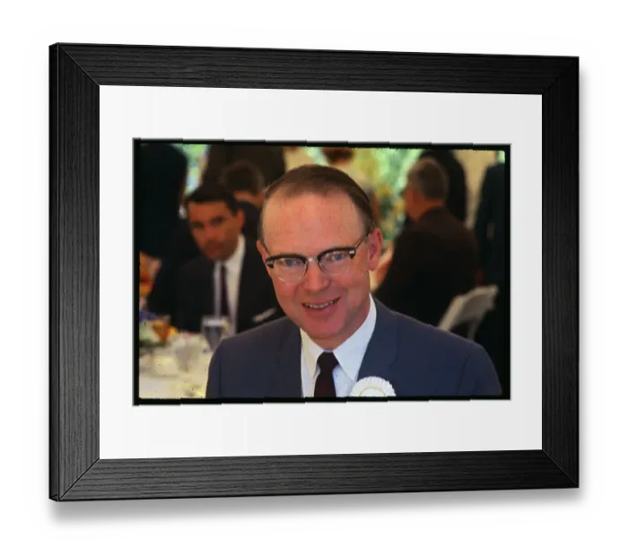 Framed Print : Governor John H. Reed Framed Print : Governor John H. Reed