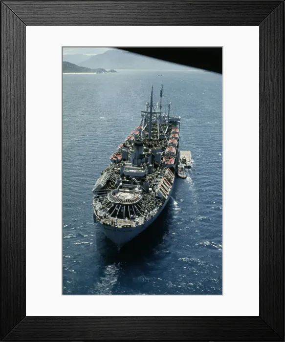 Framed Print : USS General LeRoy Eltinge, Vietnam War