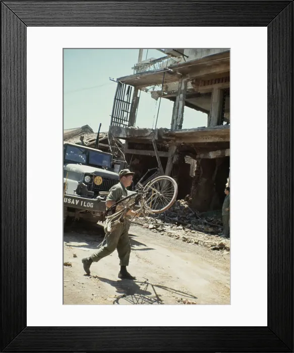 Framed Print : Nha Trang, Vietnam War Framed Print : Nha Trang, Vietnam War