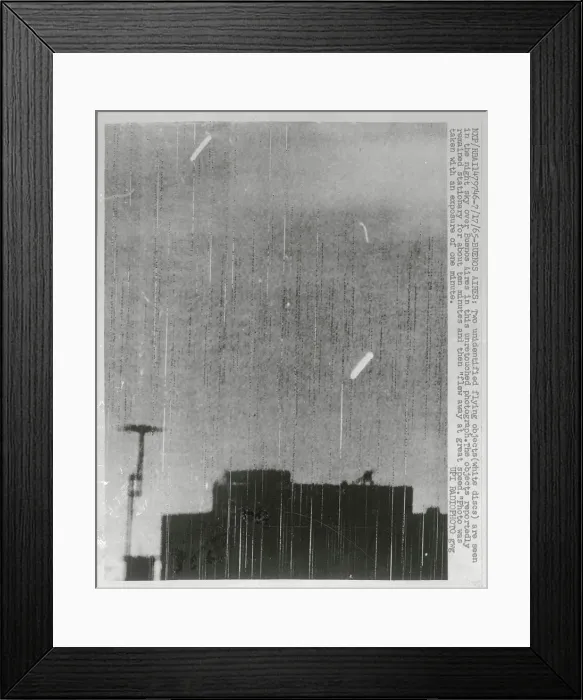 Framed Print : Flying Objects in the Midnight Sky Framed Print : Flying Objects in the Midnight Sky