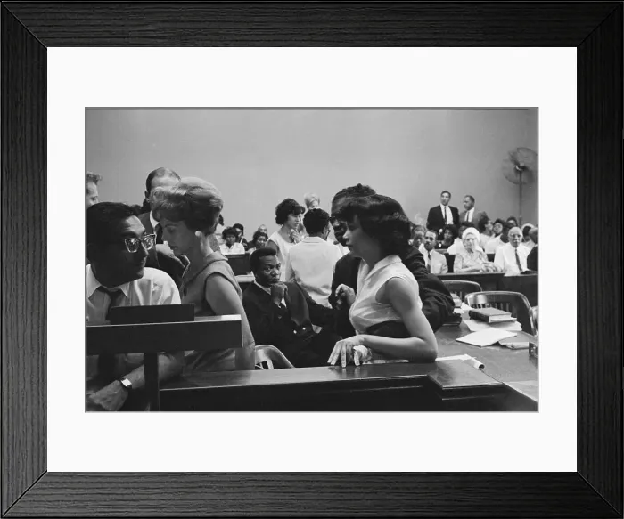 Framed Print : Jim Brown in Courtroom Framed Print : Jim Brown in Courtroom
