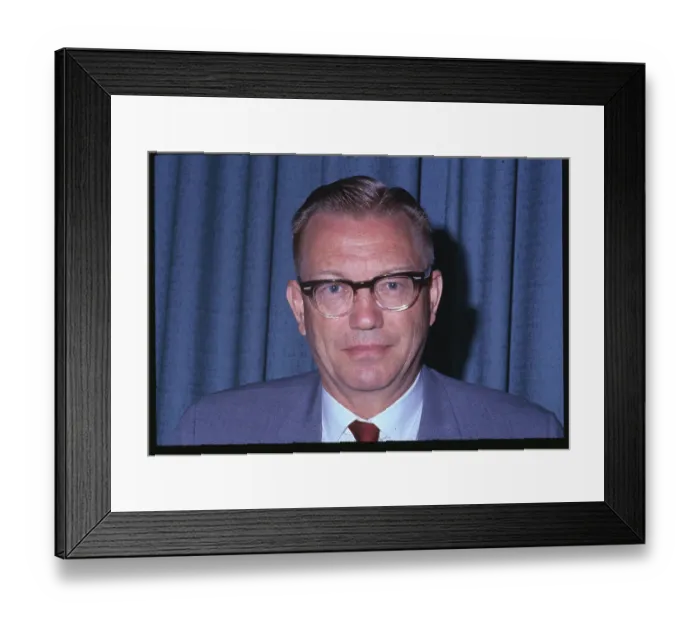 Framed Print : Governor H. Rex Lee Framed Print : Governor H. Rex Lee