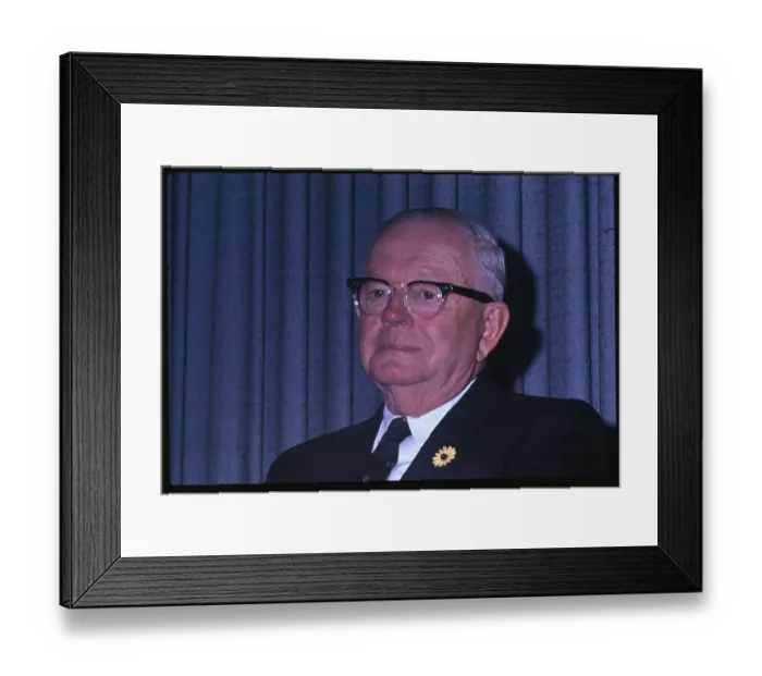 Framed Print : Governor J. Millard Tawes Framed Print : Governor J. Millard Tawes