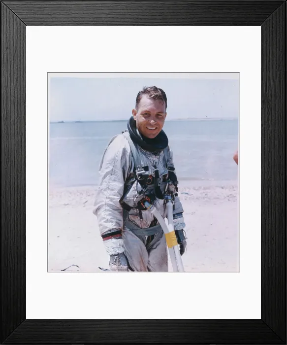 Framed Print : Portrait of Elliot M. See Jr Framed Print : Portrait of Elliot M. See Jr