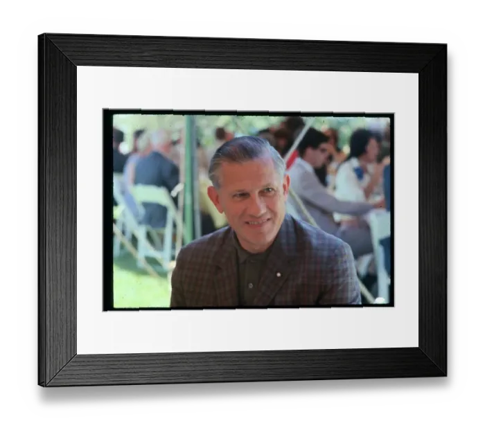 Framed Print : Portrait of Governor John A. Volpe Framed Print : Portrait of Governor John A. Volpe