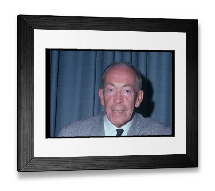 Framed Print : Portrait of Governor Karl F. Rolvaag Framed Print : Portrait of Governor Karl F. Rolvaag