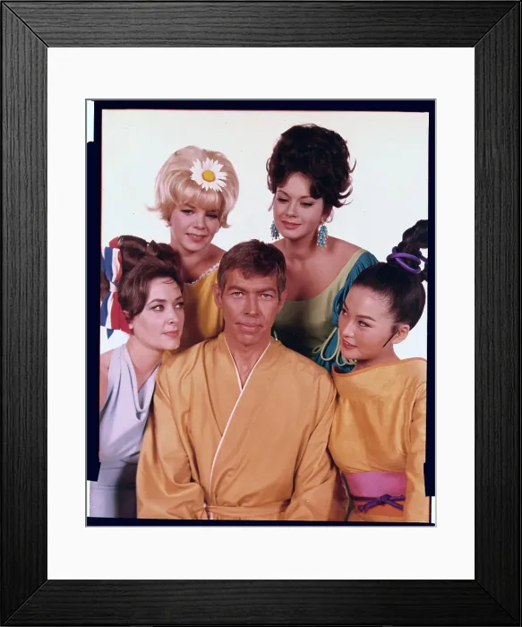 Framed Print : Portrait of James Corburn with Colleagues