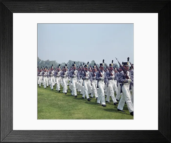 Framed Print : Cadets Marching in Line at West Point Framed Print : Cadets Marching in Line at West Point