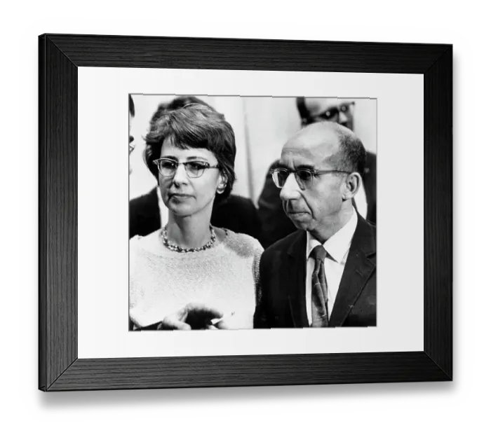 Framed Print : Dr. Jeremiah Stamler Framed Print : Dr. Jeremiah Stamler