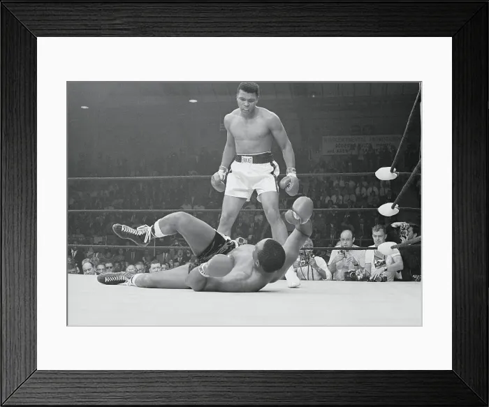 Framed Print : Cassius Clay and Sonny Liston Framed Print : Cassius Clay and Sonny Liston