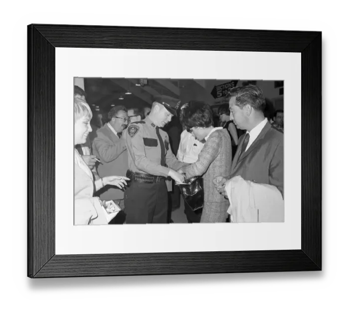Framed Print : Clay-Liston Bout Framed Print : Clay-Liston Bout